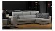 sofa con 2 pouffs en brazo