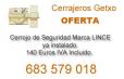 Oferta Cerrojo de Seguridad