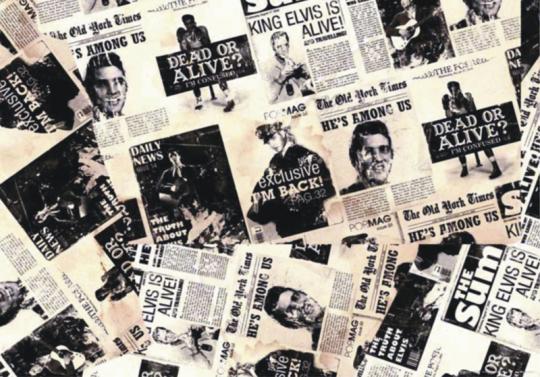 FOTOMURAL VINTAGE NEWSPAPER
