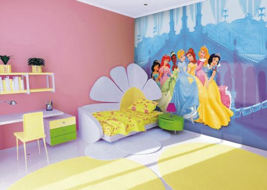 FOTOMURAL DE DISNEY PRINCESAS