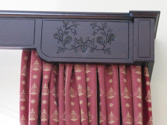 Cenefa para cortinas