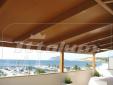 pergola aluminio color madera