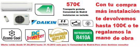 aire acondicionado daikin
