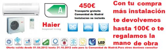 aire acondicionado haier