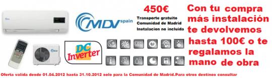 aire acondicionado mdv