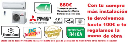 aire acondicionado mitsubishi electric