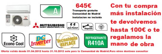 aire acondicionado mitsubishi madrid