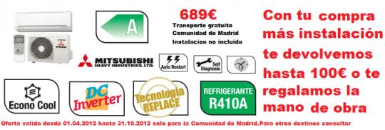 aire acondicionado mitsubishi electric madrid