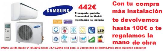 aire acondicionado samsung