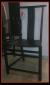 sillas en madera color negro.OFERTA 65 EUR
