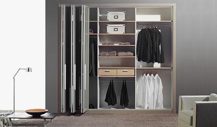 armario puertas plegables