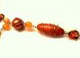 Colgante color ambar y miel