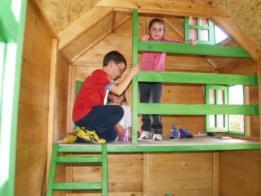 casita cobertizo para jugar