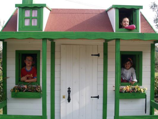 casita ideal para juegos
