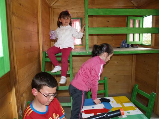 casita para jugar