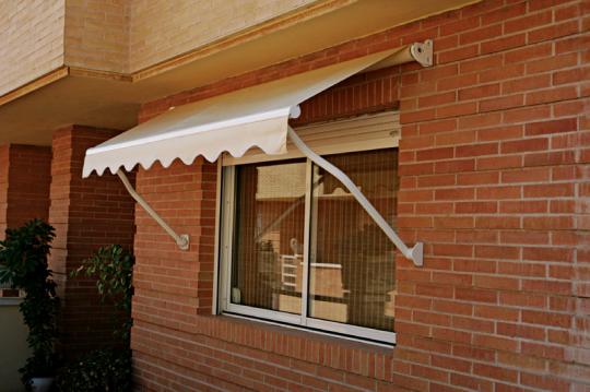 Toldo punto recto