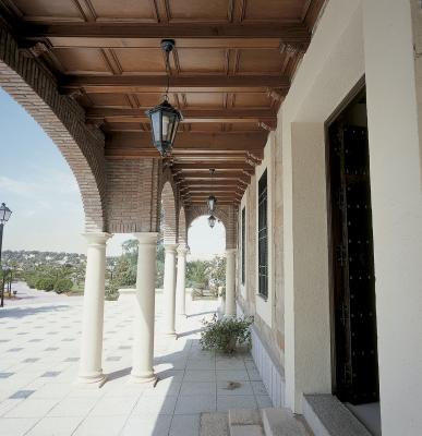 Artesonado de madera. Diseño exclusivo Ebanisteria Arenas