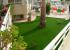 instalación hecha en jardín de residencia de ancianos
