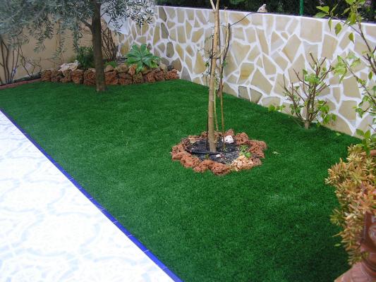 Instalación hecha en un bungalow