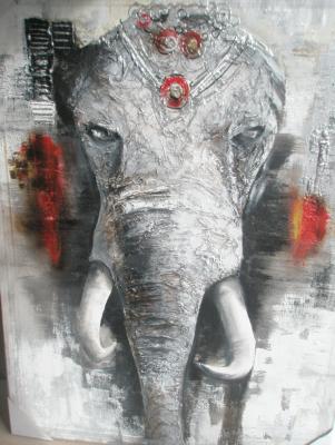cuadro elefante