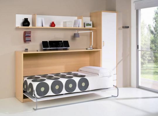 cama plegable horizontal