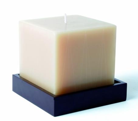 VELAS BASE DE MADERA