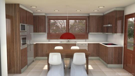 Cocina nogal