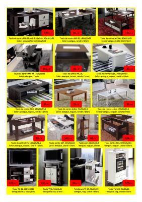 OFERTA MESAS DE CENTRO Y TV