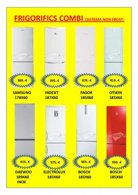 OFERTA FRIGORIFICOS COMBI