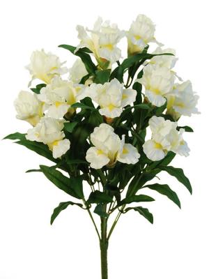 Flores artificiales santos. Ramo flores iris artificiales blanco oasisdecor.com