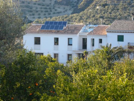 Solar Termica en oficinas de Restabal
