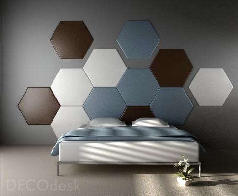 revestimiento decorativo decodesk hexagon1a