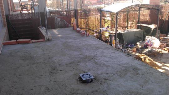 Ampliacion de terraza