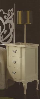 Mesilla de noche Vintage Blanco Roto. Disponible en varios colores.