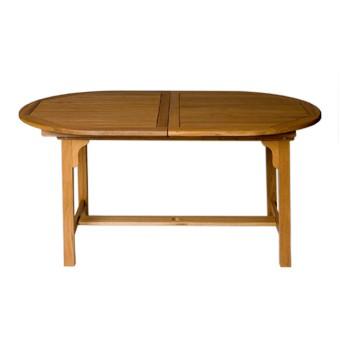 Mesa Ovalada Extensible Yellow Balau