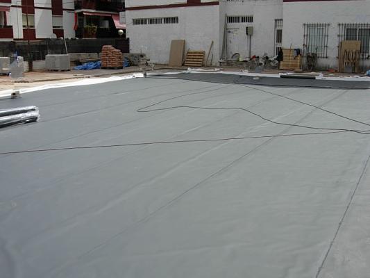 CUBIERTA PATIO EN PVC