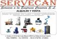 Alquiler y venta maquinaria