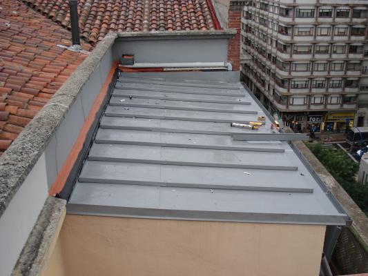 CUBIERTA DE ZINCT EN VITORIA