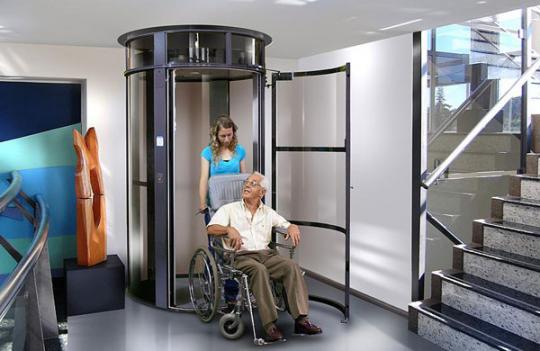 Elevador Neumático válido para silla de ruedas