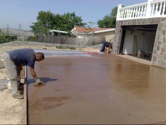 obras paviconj...hormigon impreso