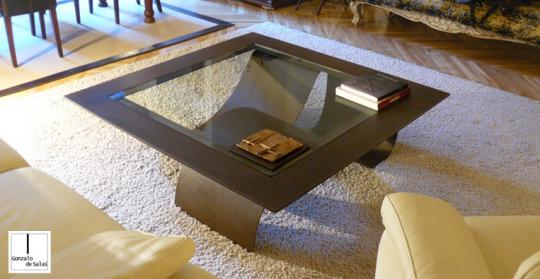 Mesa de centro Tsunami 130x130x40
