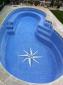piscina prefabricada revestida de gresite