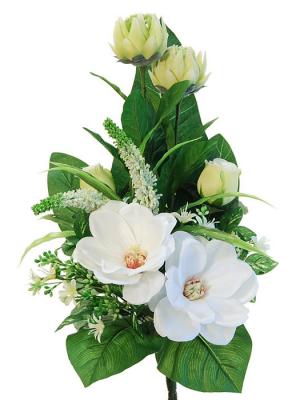Flores artificiales santos Ramo flores artificiales magnolias oasisdecor.com