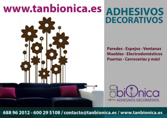 Vinilos Decorativos www.Tanbionica.es