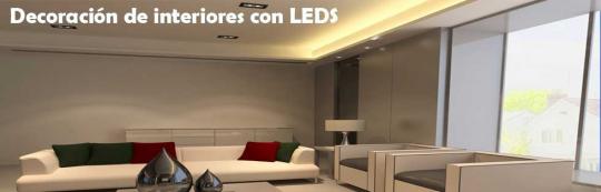 decoración de interiores con leds