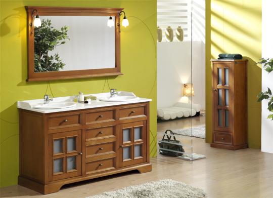 Mueble Baño madera Ref: 3033-CCOM 150 cm