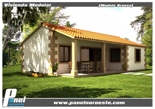 Modelo arousa exterior monocapa