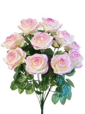 Flores artificiales cementerio Ramo flores rosas artificiales rosa oasisdecor.com