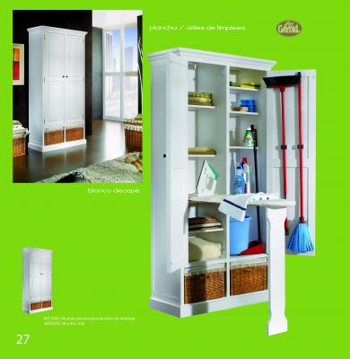 MUEBLE DE PLANCHA/UTILES DE LIMPIEZA