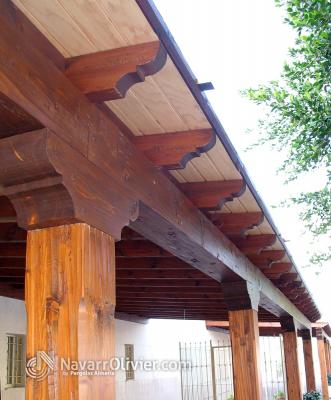 Detalle Pergola Rustica